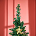 HOMCOM - Arbre de Noël Artificiel 6 Pieds Arbre Effilé Décoration Fête - Vert-Couleur : vert 