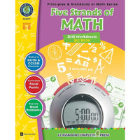 Livre numérique : Five Strands of Math, Drills Big Book (PDF, téléchargement pour 1 utilisateur), 6e à 8e année-Vous recevrez deux courriels : un confirmant toute la commande et l'autre avec un bouton Download Software (Télécharger le logiciel). Vous pouvez télécharger immédiatement ou revoir votre courriel pour télécharger plus tard.