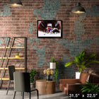 Ivan Demidov sur toile Montreal Canadiens First Goal - Toile encadree - 31" x 22"-Sous licence officielle de la LNH et de l'AJLNH