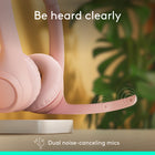 Logitech - Zone 300 casque Bluetooth sans fil avec microphone anti-parasite - Rose-Audio exceptionnel: les transducteurs audio dynamiques de 30 mm intégrés possèdent des diagrammes de diaphragme personnalisés et réglés avec précision pour offrir un son cristallin pour les appels ainsi que d’autres options d’écoute