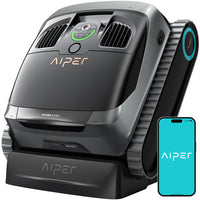 Aiper - Robot nettoyeur de piscine adaptatif sans fil Scuba X1 Pro-Scuba X1 Pro utilise 26 capteurs dToF avancés pour éviter les obstacles, avec une portée de détection allant jusqu'à 20 pieds