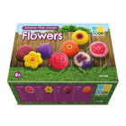 Yellow Door - Pierres de jeu sensorielles - Fleurs, lot de 8-Ces pierres tactiles ouvrent de nombreuses possibilités de jeu et d'apprentissage : pourquoi ne pas les comparer aux vraies choses, ouvrir une boutique de fleurs, créer des potions ou les planter dans la terre ?