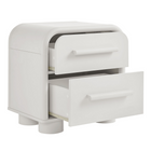 Modway - Bellamy 2 tiroirs Table de chevet - Blanc-Assemblée requise