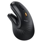 ProtoArc - souris ergonomique Bluetooth verticale-La souris verticale ergonomique possède un repose-poignet allongé qui s’ajuste parfaitement dans la paume de votre main pour une position plus naturelle et détendue de l’avant-bras et du poignet, réduisant la fatigue générale comparée aux souris standards
