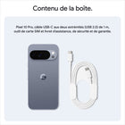 Google Pixel 10 Pro - 256 Go - Pierre de lune - Bell et Virgin Plus-Le Pixel 10 Pro est doté d’une pile à autonomie de plus de 24 heures et qui peut aller jusqu'à 100 heures avec l'Économiseur de pile extrême1. Il se recharge à 55 % en environ 30 minutes et est doté de la technologie magnétique Pixelsnap pour une recharge sans fil sans effort qui s'enclenche en place