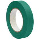 DSS Distributing - Ruban de masquage de qualité supérieure - 1 po x 55 verges - Vert - 6 rouleaux-Cette bande est facile à écrire et n'endommage pas la surface lorsqu'elle est retirée.