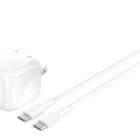 Belkin - Chargeur secteur rapide USB 45 W avec câble USB-C vers USB-C de 1 mètre-Câble USB-C vers USB-C de 60 W inclus