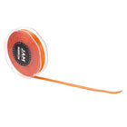 JAM Paper - Ruban de satin double face - 3/8" de large x 25 m - Orange-Taille : 0,375 po x 25 mètres