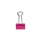 JAM Paper - Pinces à reliure colourées - petites - 19 mm (3/4 po) - pinces à reliure roses - paquet de 25-Quantité : 25 clips par paquet | Durables et réutilisables