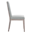 Modway - Maisonette Tissu vintage français à touffes Tissu Fauteuil d’appoint de salle à manger - Gris clair-7