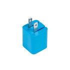 LOGiiX - Vibrance Power Mini 20W Chargeur Mural USB-C Chargeur Mural - Turquoise-Un seul port USB Type-C Power Delivery offre une charge rapide de 20 W