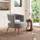 Zuo - Penryn Fauteuil d’appoint - Gris ardoise-Supporte jusqu'à 285 lb