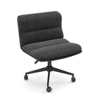 Brassex - Pearson Chaise de bureau - noire-Vérin hydraulique de 80 mm