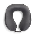 Bugatti - Oreiller de Voyage Ergonomique - Gris-Mousse mémoire, 280 g pour un confort optimal