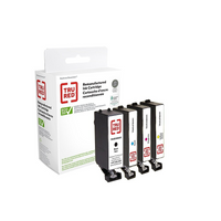 Staples - Cartouche d'encre 4530B008 Canon PGI-225/CLI-226 remise à neuf - rendement standard - noir, cyan, magenta, jaune - paquet de 4-Compatible avec: Canon PIXMA iP4820, iP4920, iX6520, MG5120, MG5220, MG5320, MG6120, MG6220, MG8120, MX712, MX882, MX892 (PGI-225/CLI-226) 