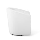 Modway - Prospect Performance Velvet Fauteuil pivotant - Blanc-Siège rembourré en mousse dense