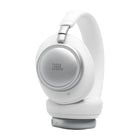 JBL - Live 780NC Casque sans fil à réduction de bruit et contour d’oreille - Blanc-Bluetooth nouvelle génération avec Audio LE