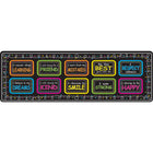 Ashley Productions - The Original Fun Mat - Tapis Coureur - 15 -5" x 47" - Construction de Personnages-Mesures et design : Le tapis de course pour le bâtiment de caractère mesure 15,5 po x 47 po.