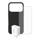 AXS - Ensemble Essentiel Pulse MagSafe pour Apple iPhone 17 Pro Max-Pulse - Revêtement antidérapant au toucher doux 