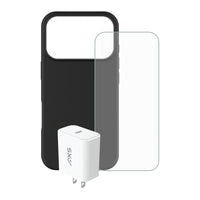 AXS - Ensemble Essentiel Pulse MagSafe pour Apple iPhone 17 Pro Max-Pulse - Revêtement antidérapant au toucher doux 