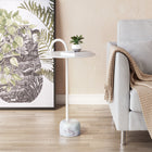 Zuo - Will Table d’appoint - Blanc-Capacité de poids maximale: 20