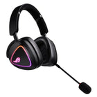 ASUS - Casque de jeu sans fil A701 ROG Delta II avec microphone amovible - Noir-Les haut-parleurs à diaphragme plaqué titane de 50 mm, l'audio haute résolution 24 bits 96 kHz et la signature sonore sans fil raffinée offrent un son naturel et réaliste