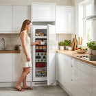 HOMCOM - congélateur vertical compact pour la maison - 7,0 pi3 - blanc-Le compresseur à haute efficacité assure un refroidissement rapide pour la fraîcheur des aliments