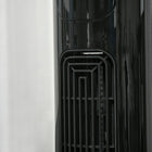 HOMCOM - Ventilateur tour sur pied 46 po H pour la maison avec oscillation et minuterie 12H - noir-Avec poignée pour un déplacement facile 