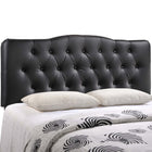 Modway - Annabel Vinyle rembourré Tête de lit Queen, Noir-6