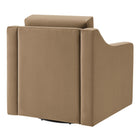 Modway - Liora Performance Velvet Fauteuil - Taupe-Arrivée entièrement assemblée