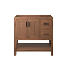 Modway - Ashlyn 36" Armoire de toilette de salle de bain (lavabo non inclus) - Noyer-9