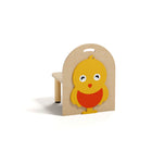Mitybilt - Chaise WildWoods – Poulet-Dossier avec feutre acoustique P.E.T. imprimé, Poulet