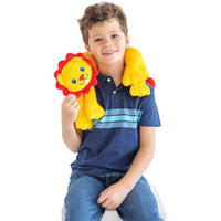 The Calm Caterpillar - Rory le lion-Rory le Lion, l'outil de respiration profonde en peluche douce, permet aux enfants de vivre une expérience sensorielle tout en pratiquant la respiration