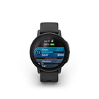 Garmin - Montre connectée Bounce 2 pour enfants - 43 mm - Gris ardoise-SPORTS D'AVENIR, SOMMEIL ET PLUS - Les applications sportives intégrées utilisent le GPS pour permettre à votre enfant de suivre ses courses, promenades et activités en vélo. Il peut également enregistrer des tours lors de la natation ou consigner d'autres activités. De plus, il peut suivre ses étapes quotidiennes et vérifier s'il obtient suffisamment de repos grâce au suivi du sommeil.