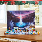 LEGO - Disney Princess Le calendrier de l’Avent 2025-Personnages Disney et plus encore - Le calendrier de l’Avent comprend les personnages LEGO Disney Elsa, Anna, Kristoff, Olaf et Sven, 2 chatons LEGO Disney, un minichâteau d’Arendelle et un arbre de cristal de glace