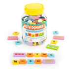 Educational Insights - Dominos mathématiques — Addition et soustraction - Ensemble de 102-Stimulez votre apprentissage ! Pratiquez la reconnaissance des nombres, l'addition et la soustraction avec des dominos colorés