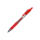 Zebra - Stylos Sarasa à encre gel rétractables – 0,7 mm – rouge – paquet de 5-Encre gel lisse pour une écriture sans effort.