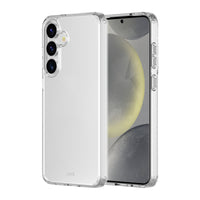 AXS - Ultra Clear Étui testé contre les chutes pour Samsung Galaxy S25 - Transparent-Protection anti-UV pour afficher clairement le design original de votre cellulaire