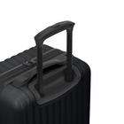 Bugatti - Valise de cabine rigide 21,5 po de la collection Tokyo - Noir-Roues pivotantes simples à 360 degrés pour un roulement sans effort, doux et silencieux