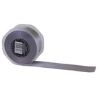 JAM Paper - Ruban de satin double face - 1 1/2" l x 25 m - Argent-Taille : 1,5 po x 25 mètres