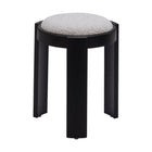 Zuo - Banjul Pouf - Gris brumeux-Bois de bouleau peint avec finition raffinée et durable