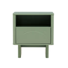 Manhattan Comfort - Table de nuit moderne Ella 19,7" - Vert sauge-Table de nuit moderne pour chambre et salon