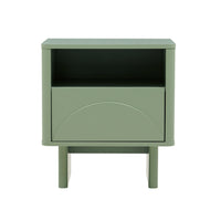 Manhattan Comfort - Table de nuit moderne Ella 19,7" - Vert sauge-Table de nuit moderne pour chambre et salon
