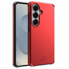Nimbus9 - Étui Cirrus 3 avec aimants pour Samsung Galaxy S26, Crimson-Texture douce au toucher