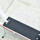 Aosom - Trottinette de rue pour jeunes avec roue gonflable de 16 po, doubles freins - blanc-Guidon réglable, adapté aux enfants de plusieurs âges 