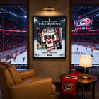 Frameworth - Cadre photoglass de Seth Jarvis 16x20 des Carolina Hurricanes champions Coupe Stanley 2026 - 18 po l x 22 po H-6