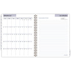 AT-A-GLANCE - Recharge hebdomadaire/mensuelle de direction 2025 pour G545-2 pages/semaine/mois - 8 3/4 po H x 6 7/8 po l - anglais-Double reliure à spirale