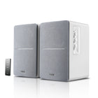 Edifier - R1280T Enceintes de bibliothèque alimentées par batterie de style technologique - Blanc-Un son de qualité studio avec une unité de basses de 4" et des tweeters à dôme en soie de 13 mm fournissent le punch dont vous avez besoin pour produire un son de qualité supérieure