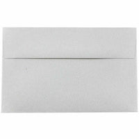 JAM Paper Enveloppes d'invitation pour passeport A10 - 6 x 9,5 po - Argent granit recyclé - 50/paquet (2831490I)- Couleur: Granit