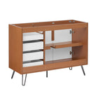 Modway - Energize 48" Armoire de lavabo compatible avec un seul lavabo (non inclus) - Blanc cerise-9